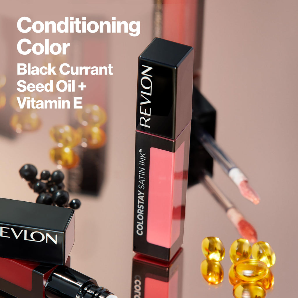 Revlon ColorStay Satin Ink Liquid Lipstick 5ml - 022 Black Cherry