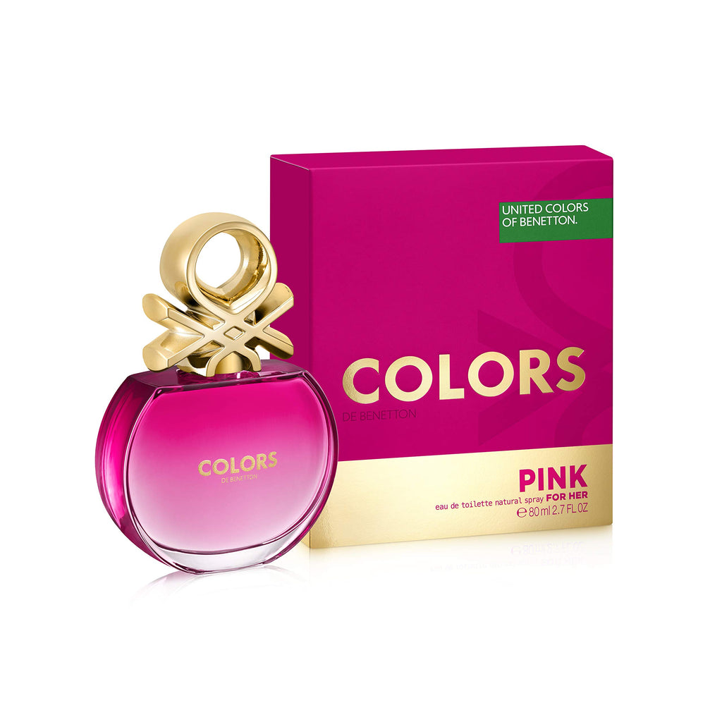 Benetton Colors de Benetton Pink Eau de Toilette 80ml Spray