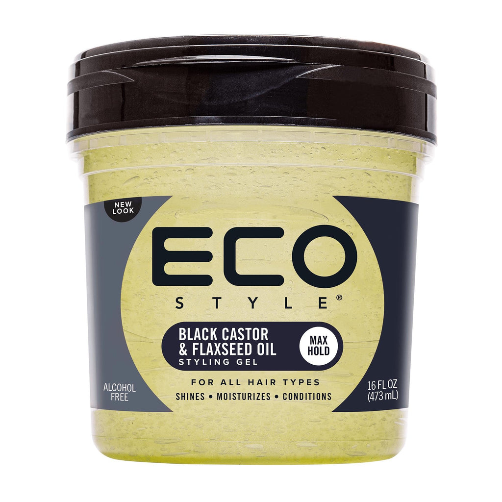 Eco Styler Black Castor & Flaxseed Oil Gel 473ml