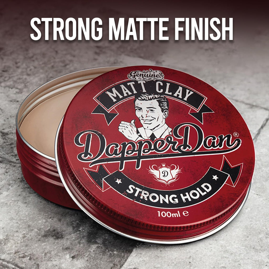 Dapper Dan Matt Clay 100ml - Strong Hold
