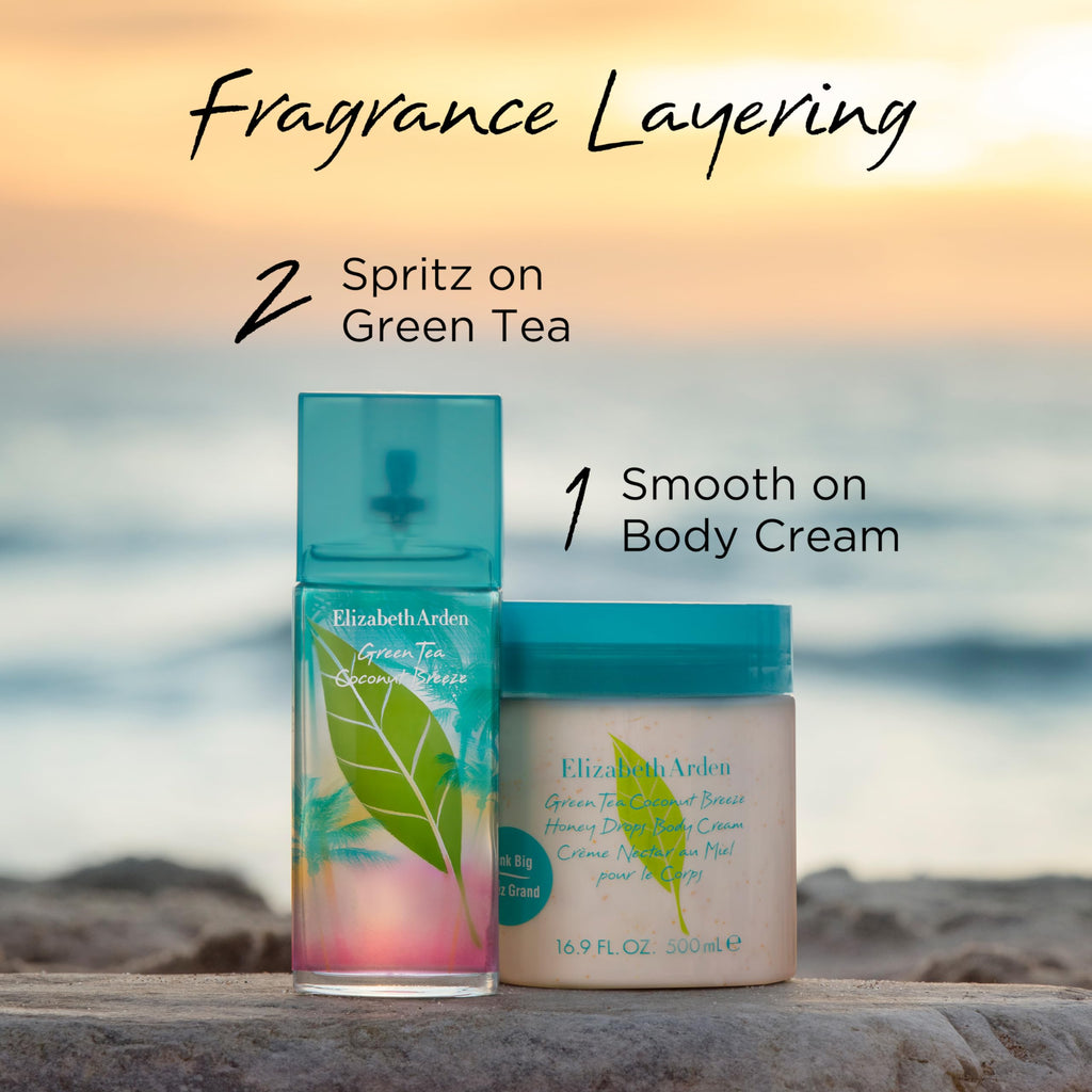 Elizabeth Arden Green Tea Coconut Breeze Honey Drops Body Cream 500ml