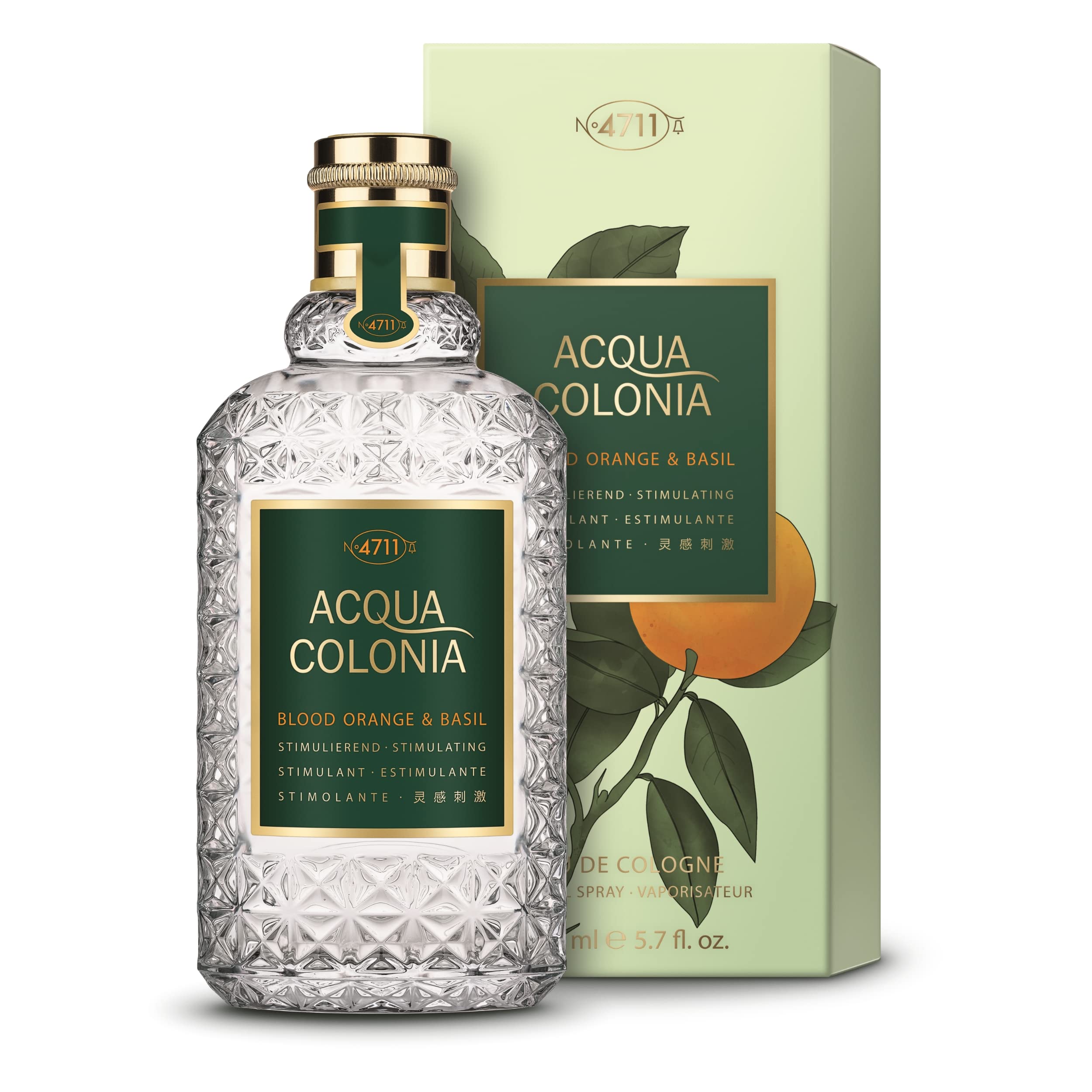 4711 Acqua Colonia Blood Orange Eau de Cologne 170ml - Eau de Cologne at MyBeautyBoutique by 4711