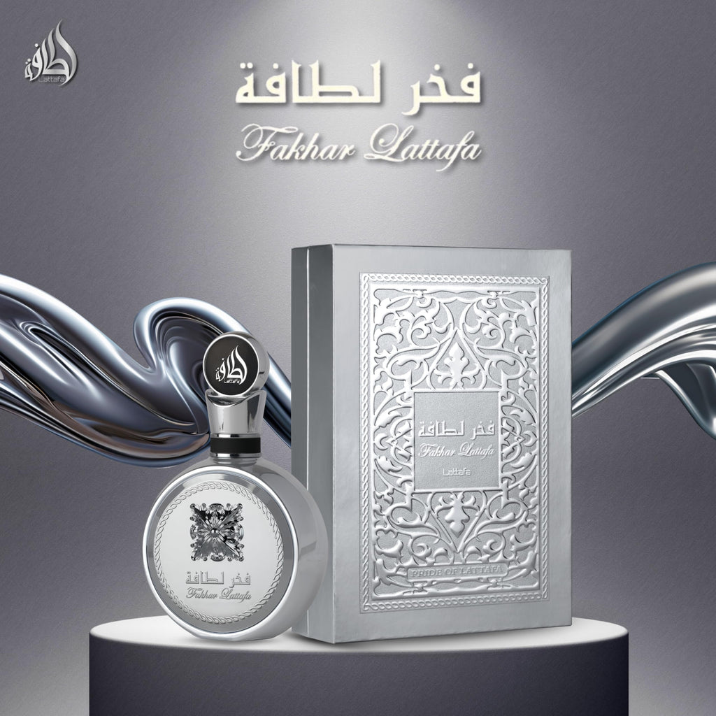 Lattafa Perfumes Fakhar Platin Eau de Parfum 100ml Spray