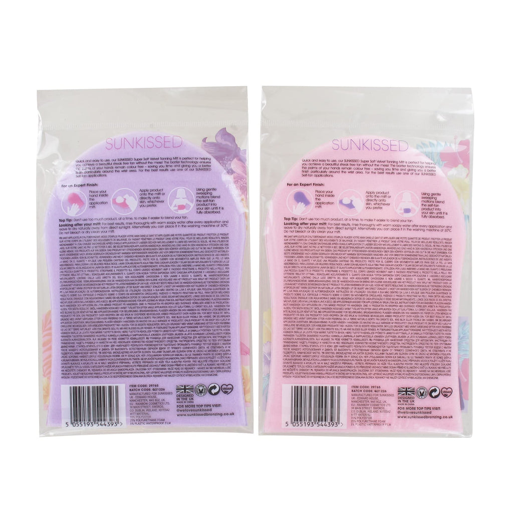 Sunkissed Tropical Bird Single Sided Tanning Mitt