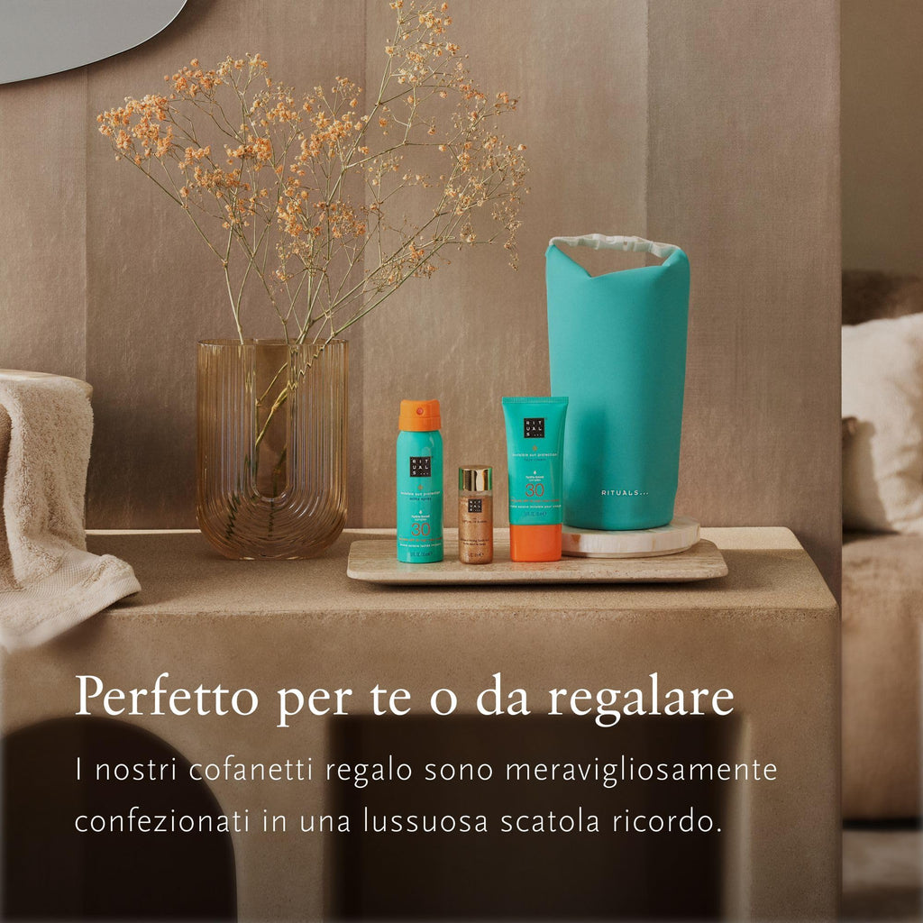 Rituals The Ritual of Karma Sun Trial Set 30ml Body Shimmer Oil + 30ml Face Cream SPF30 + 50ml Milky Spray SPF30