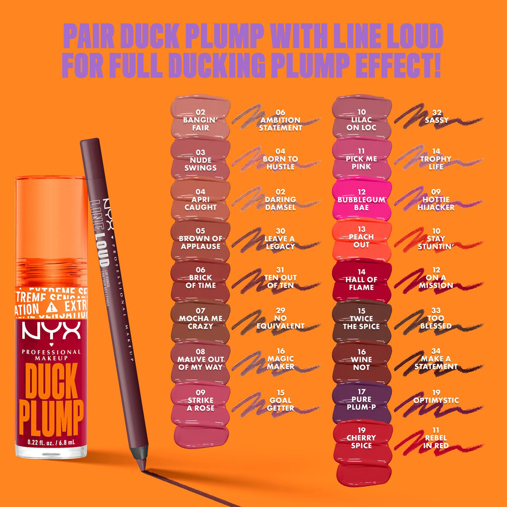 NYX Duck Plump 05 Brown Of Applause Lip Plumper 7ml