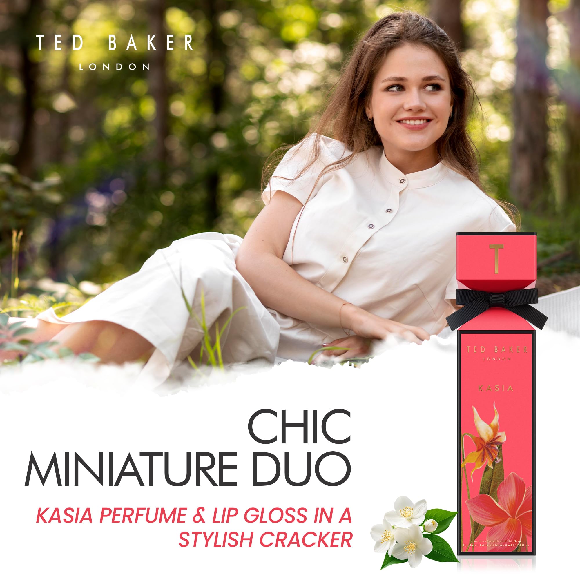 Ted Baker Kasia Cracker Gift Set 15ml EDT + 8ml Lipgloss