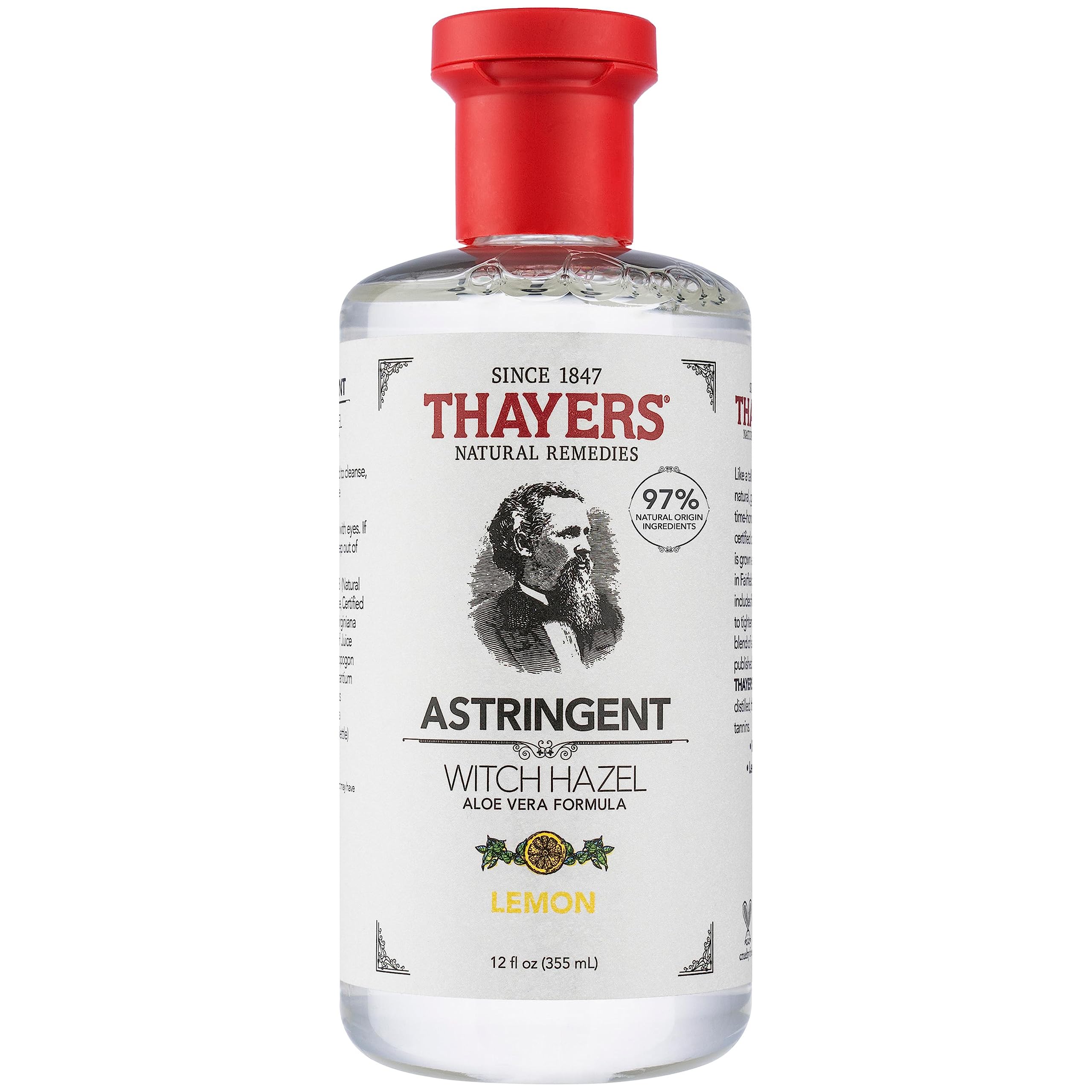 Thayers Which Hazel Astrigent Lemon Facial Toner 355ml