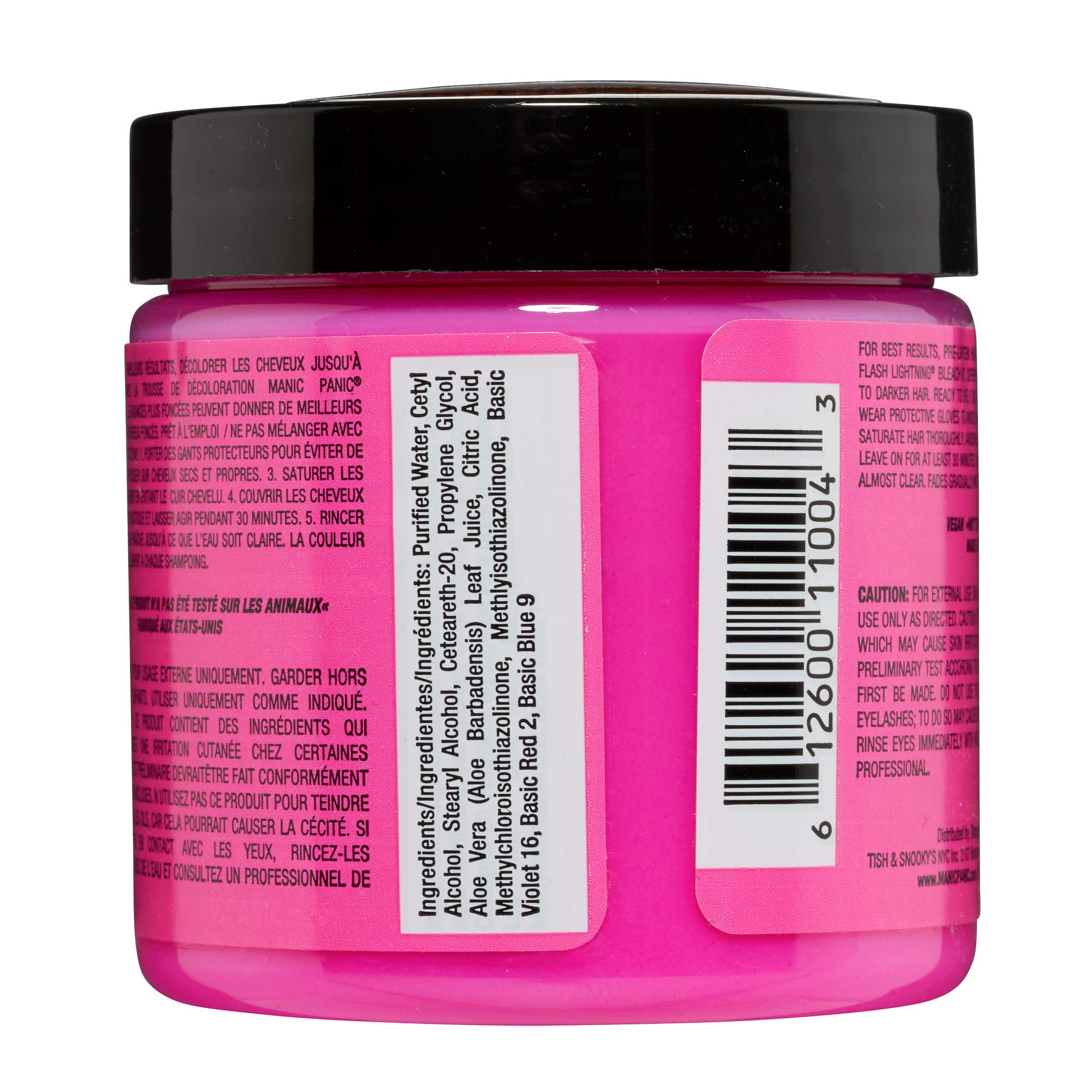 Manic Panic High Voltage Classic Semi-Permanent Hair Colour 118ml - Cotton Candy Pink
