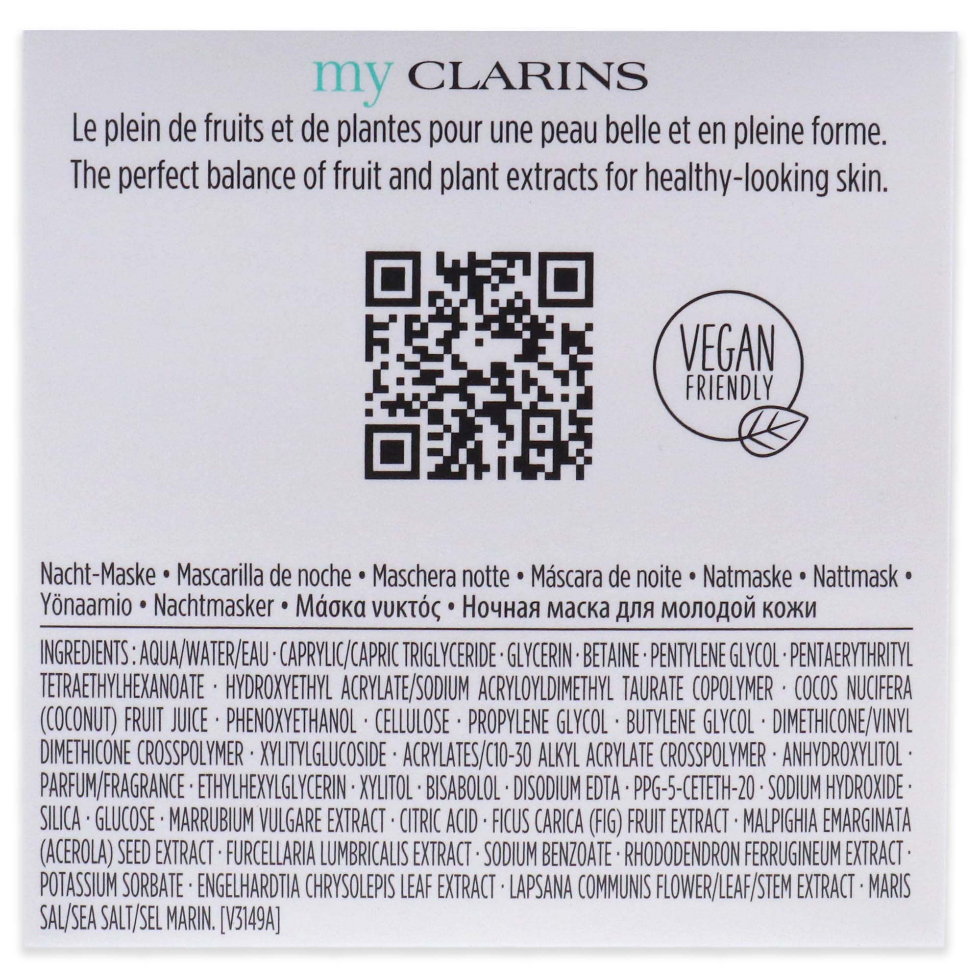Clarins My Clarins Re-Charge Relaxing Sleep Mask 50ml