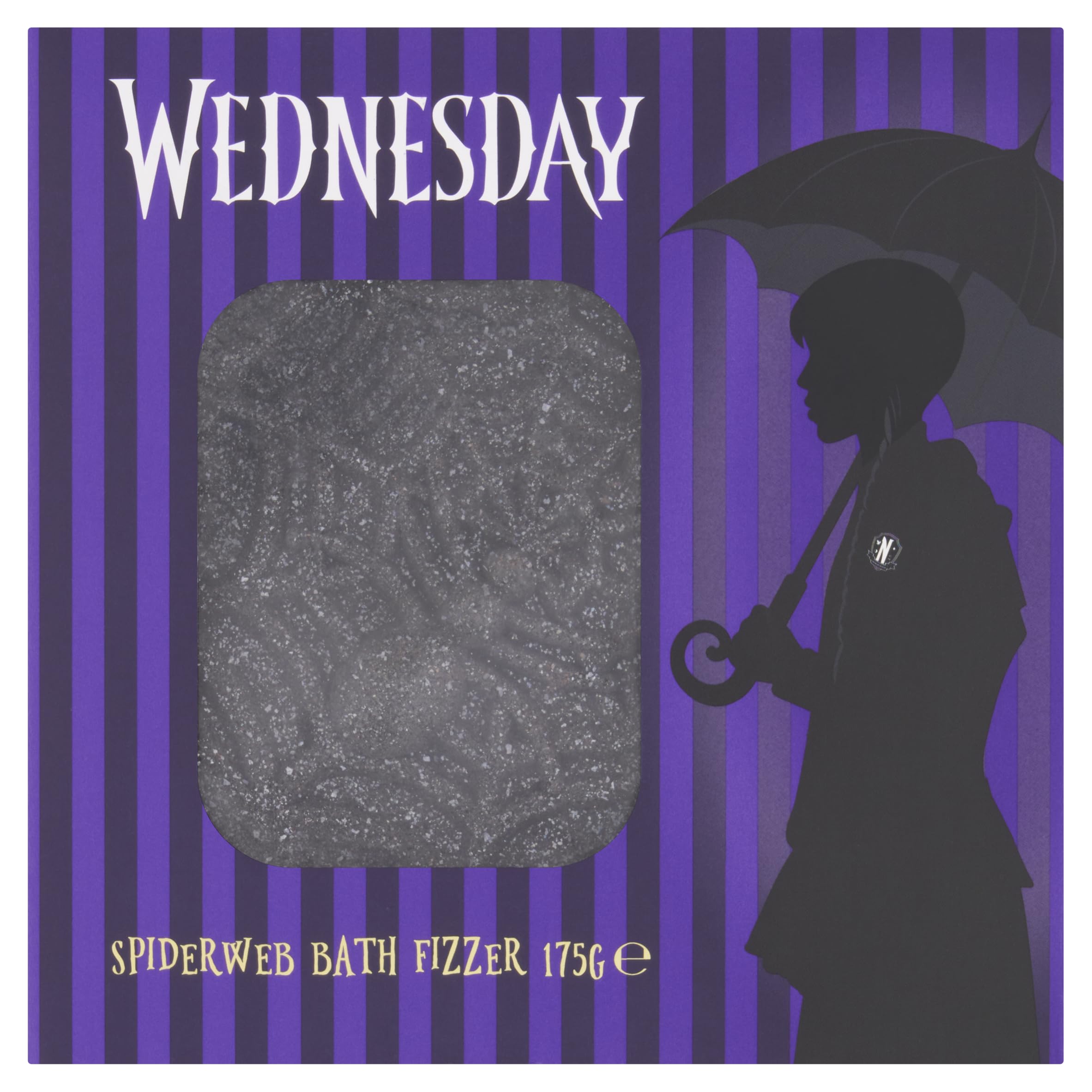 Wednesday Spiderweb Bath Fizzer 175g