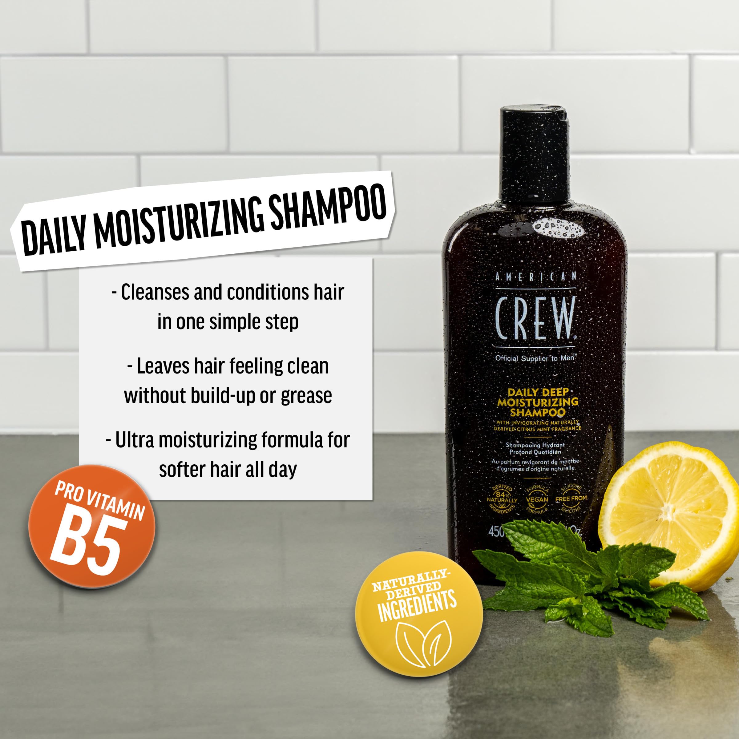American Crew Classic Daily Deep Moisturising Shampoo 1000ml