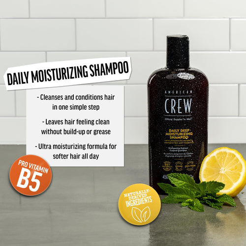 American Crew Classic Daily Deep Moisturising Shampoo 1000ml