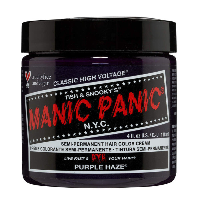 Manic Panic High Voltage Purple Haze Semi-Permanent Hair Color Cream 118ml