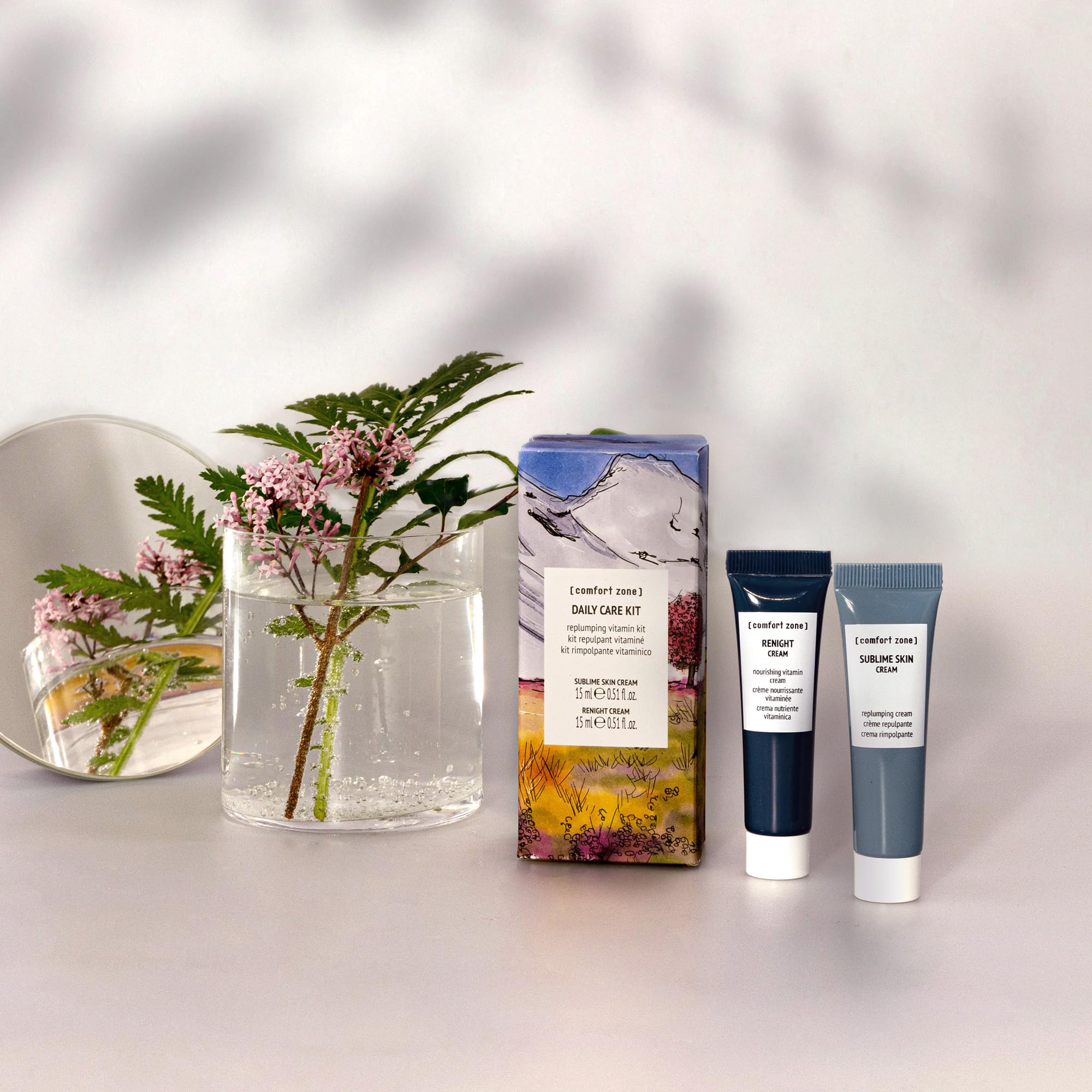 Comfort Zone Kit Daily Care Kit Gift Set 15ml Sublime Skin Cream + 15ml Renight Cream