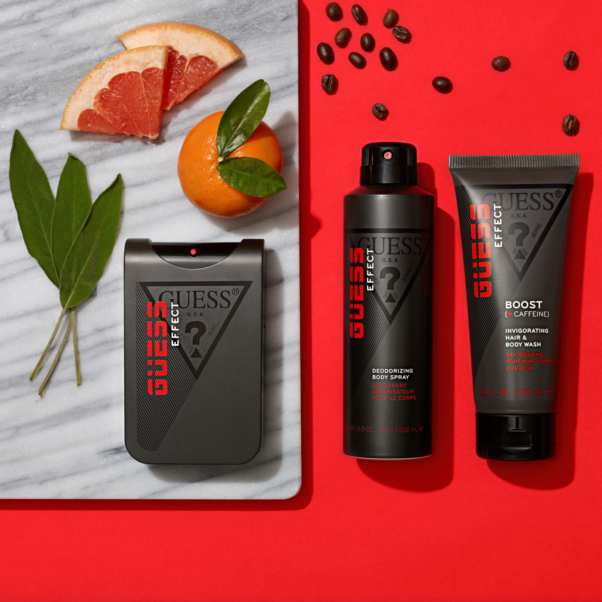 Guess Guess Effect Boost Invigorating Caffeine Hair and Body Wash 200ml