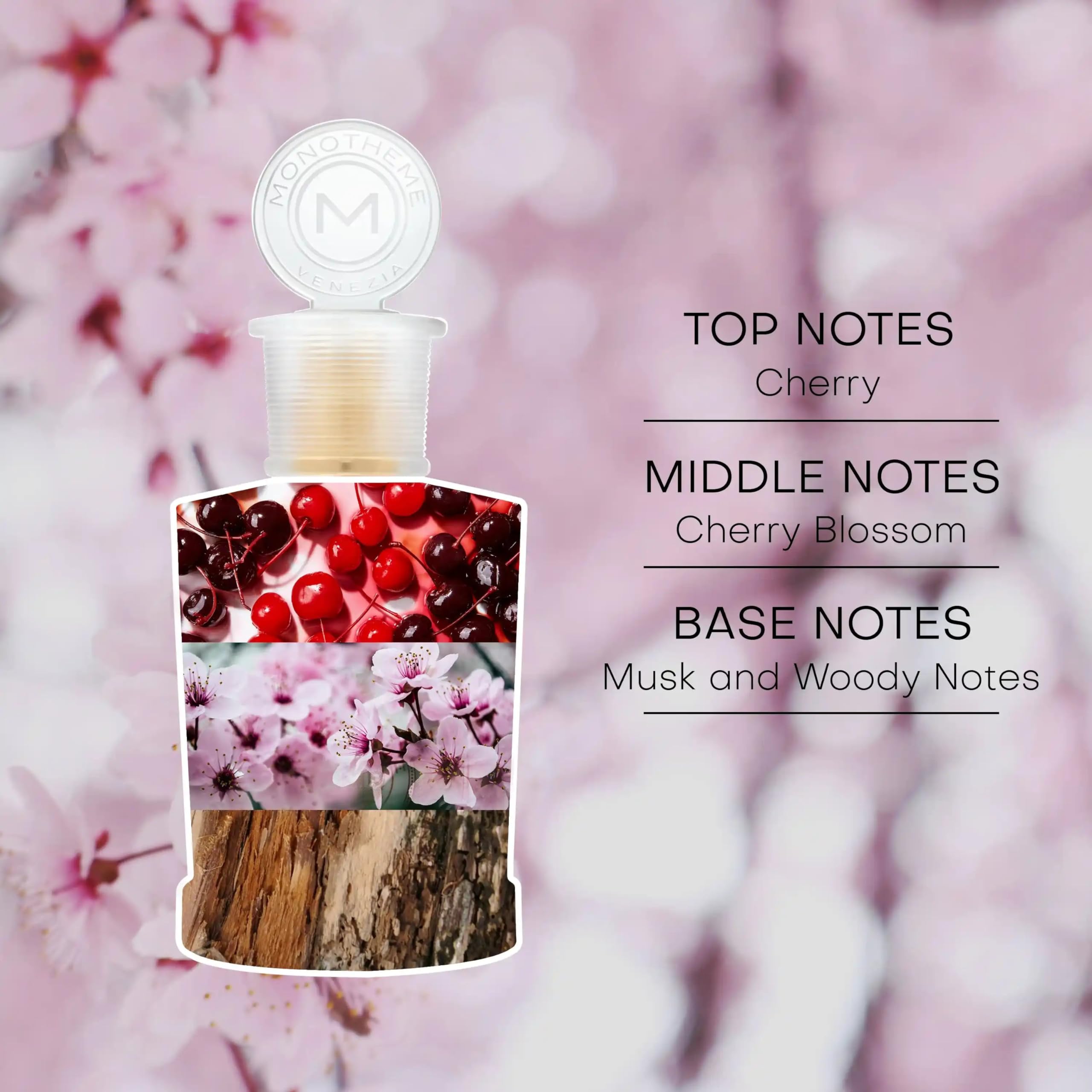 Monotherme Cherry Blossom Eau De Toilette 100ml Spray