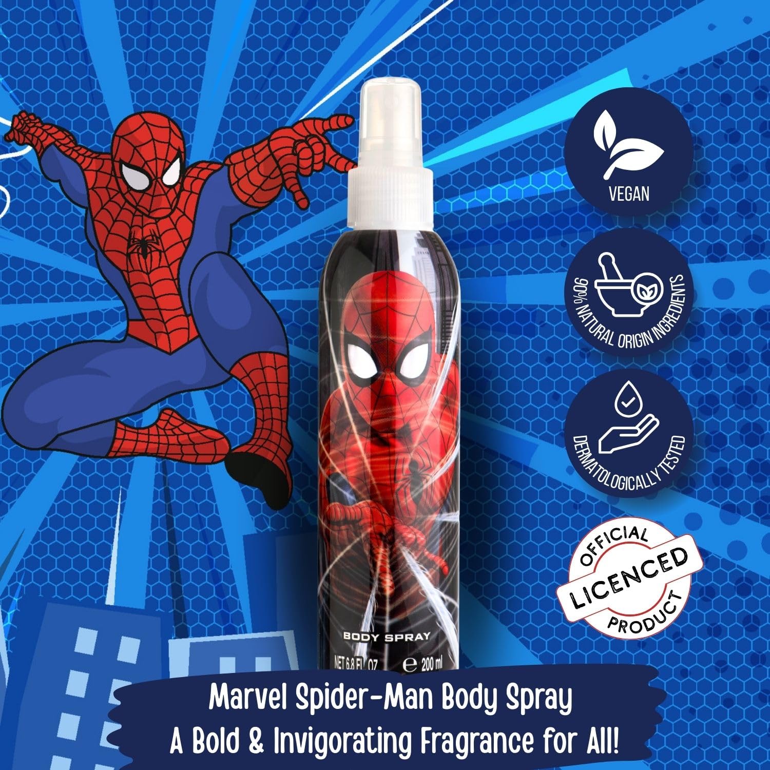 Spiderman Ultimate Spiderman Cool Cologne 200ml Spray