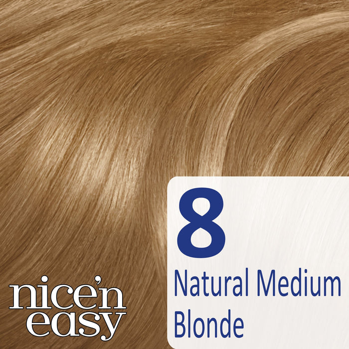 Nice & Easy Care Colour Medium Blonde 8