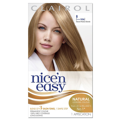 Nice & Easy Care Colour Medium Blonde 8