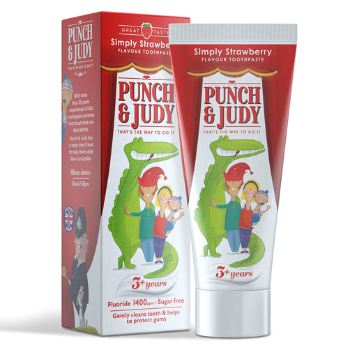 Punch And Judy Childrens Strawberry Toothpaste 