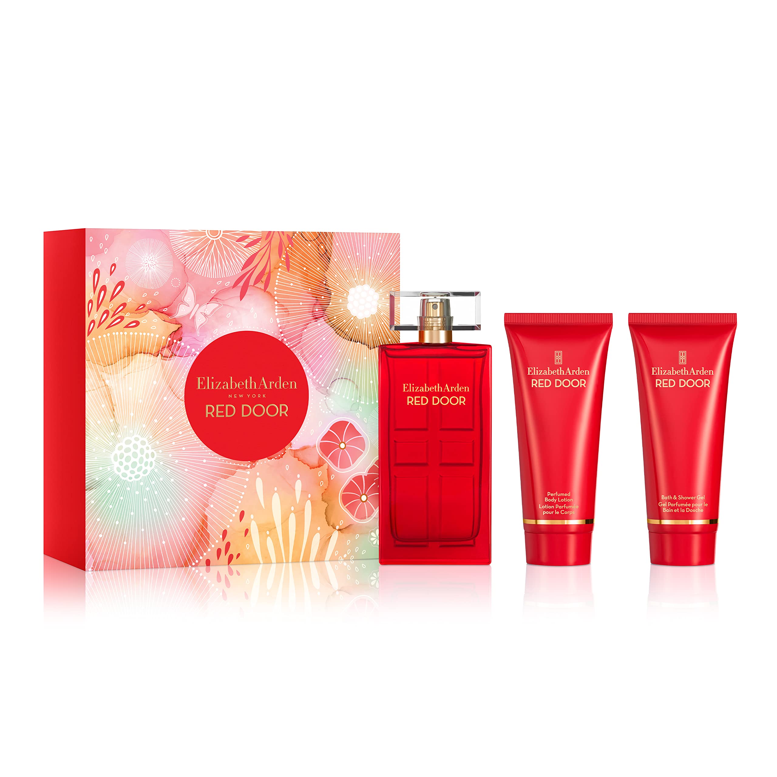 Elizabeth Arden Red Door 100ml EDT + 100ml Body Lotion + 100ml Shower Gel - Personal Fragrance at MyBeautyBoutique by Elizabeth Arden