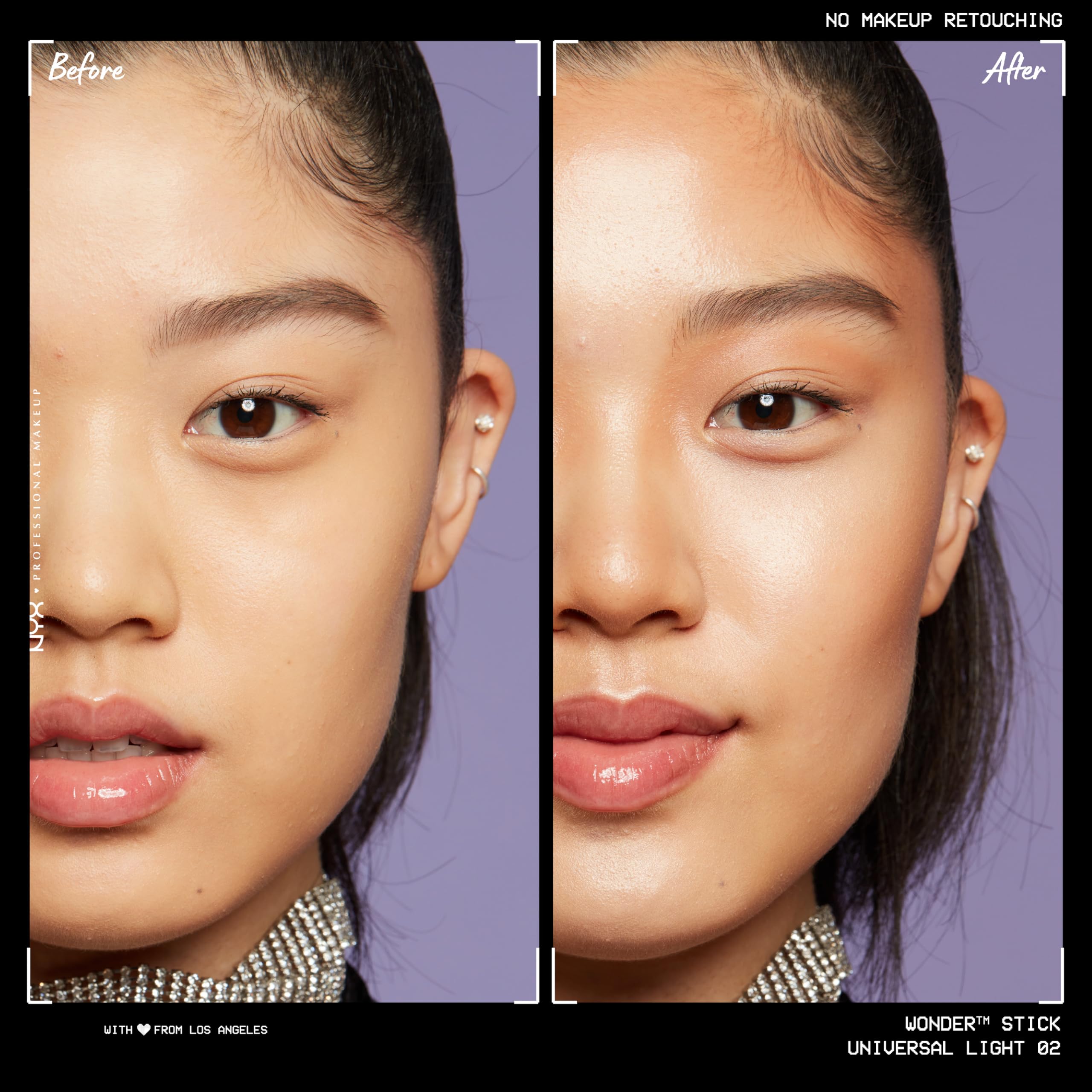 NYX Wonderstick Dual Ended Face Shaping Stick 8g - 02 Universal Light