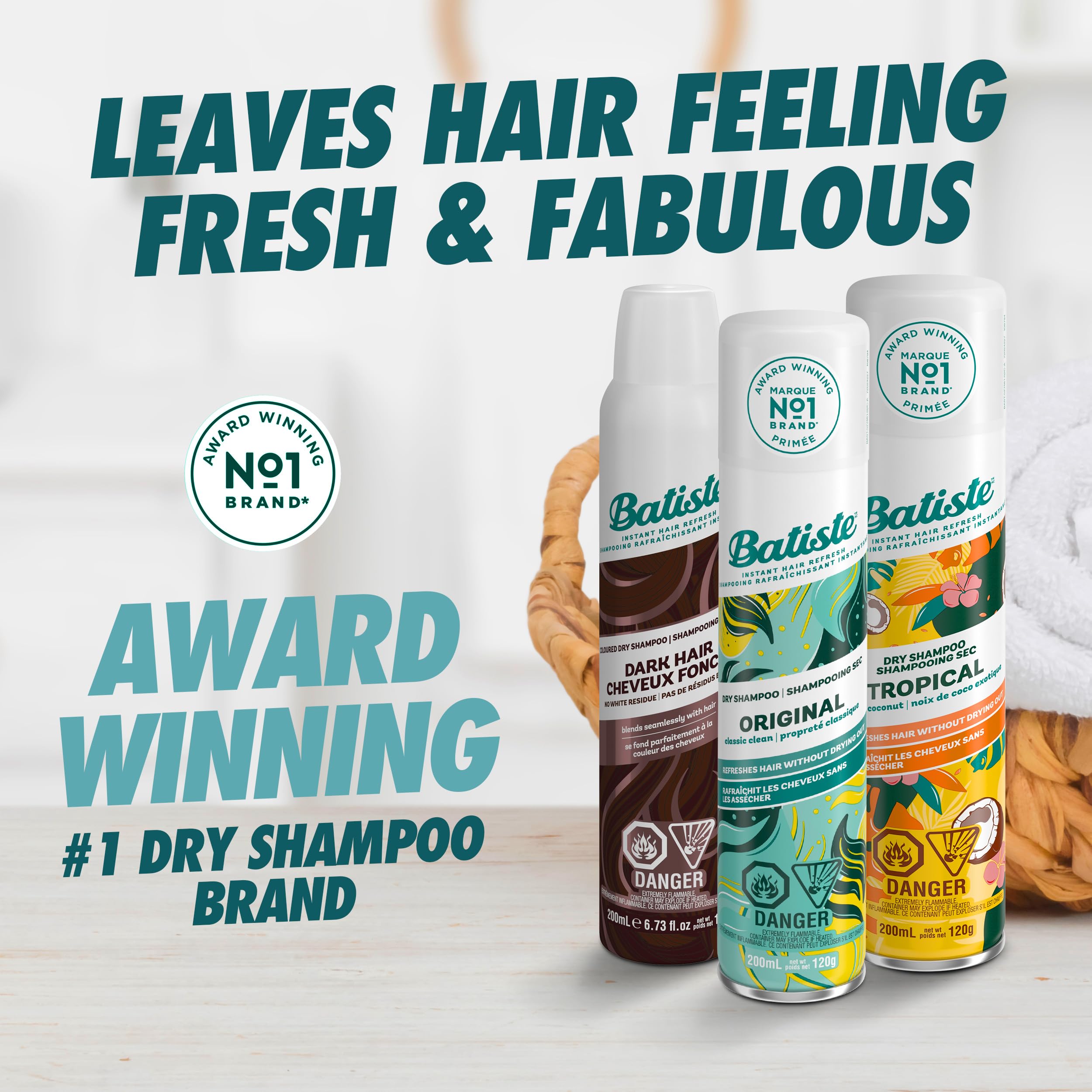 Batiste Dry Shampoo Light 