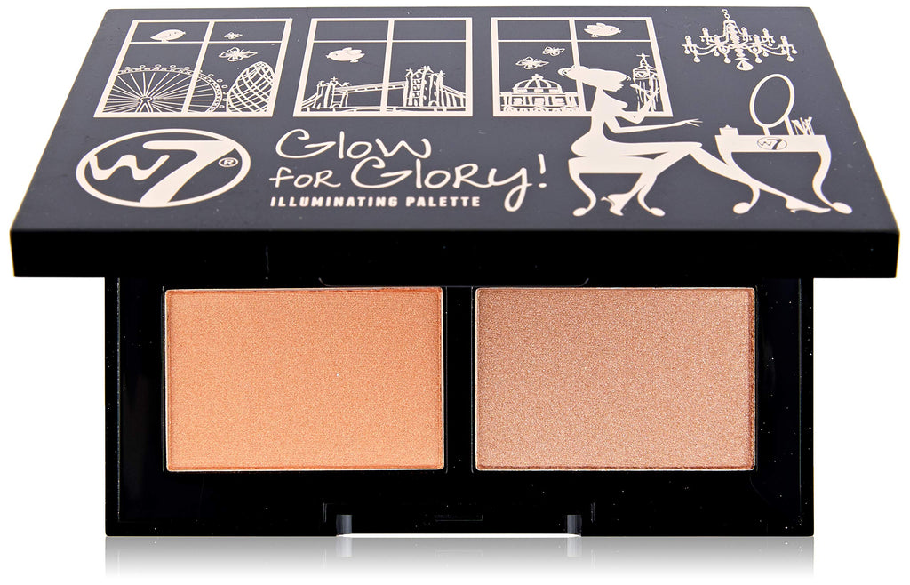 W7 Glow for Glory Illuminating Palette 5g