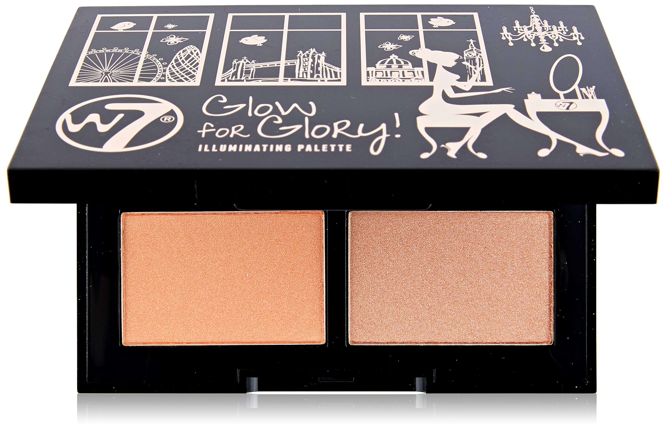 W7 Glow for Glory Illuminating Palette 5g