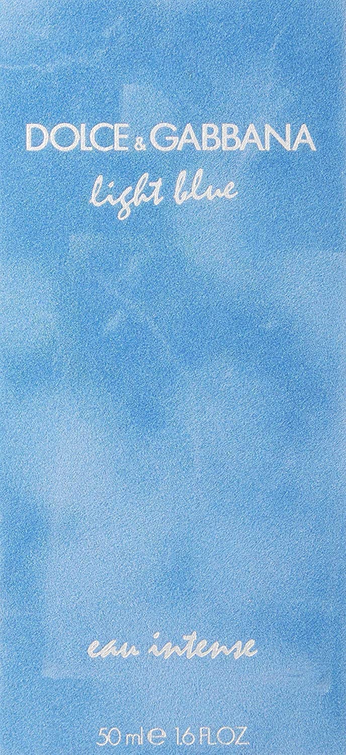 Dolce  Gabbana Light Blue Eau Intense Eau de Parfum 50ml - Eau de Perfume at MyBeautyBoutique by Dolce Gabbana