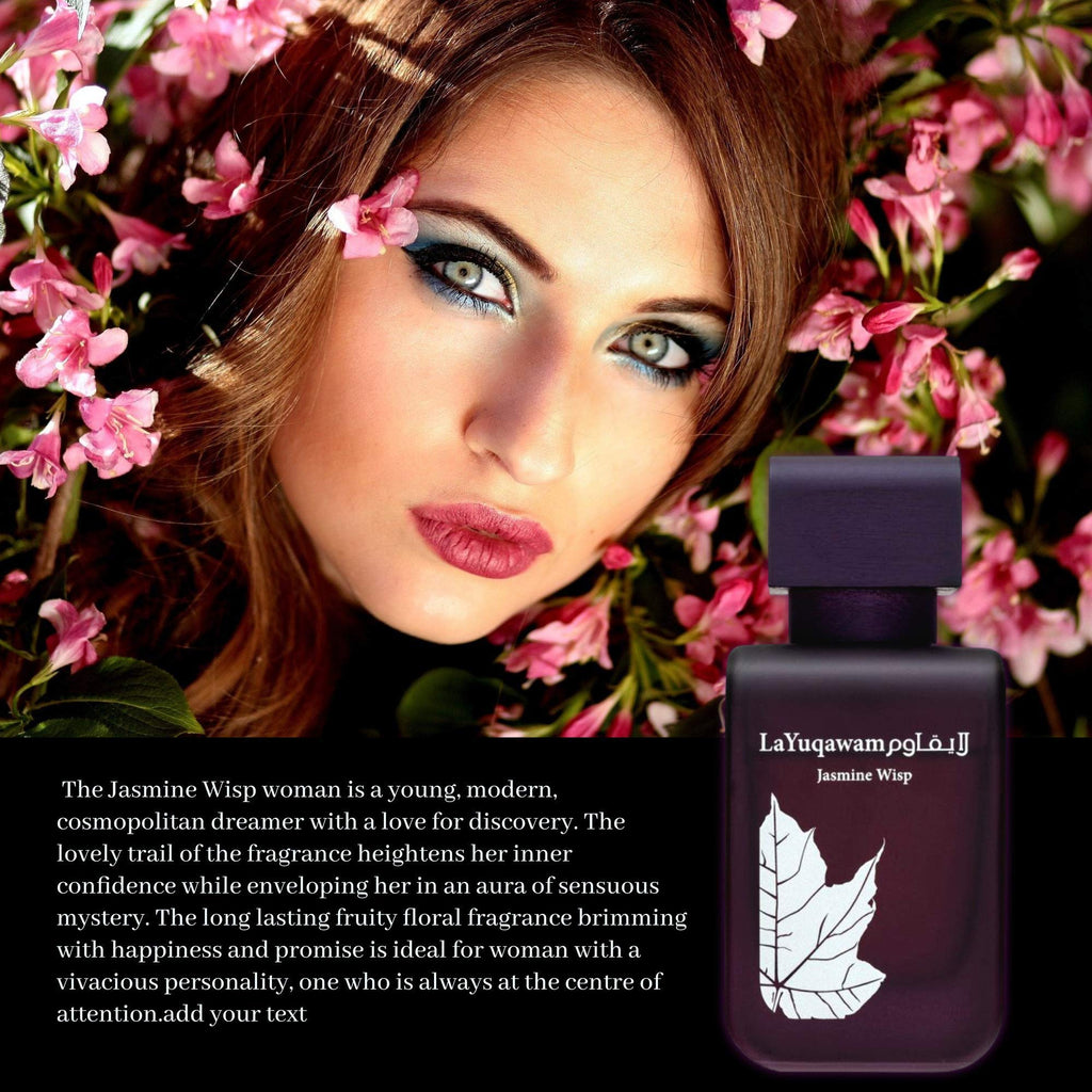Rasasi La Yuqawam Jasmine Wisp Eau de Parfum 75ml Spray