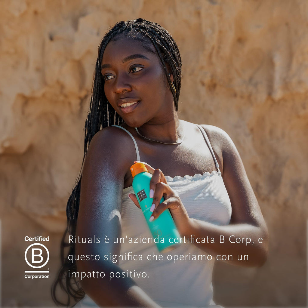 Rituals The Ritual of Karma Sun Trial Set 30ml Body Shimmer Oil + 30ml Face Cream SPF30 + 50ml Milky Spray SPF30