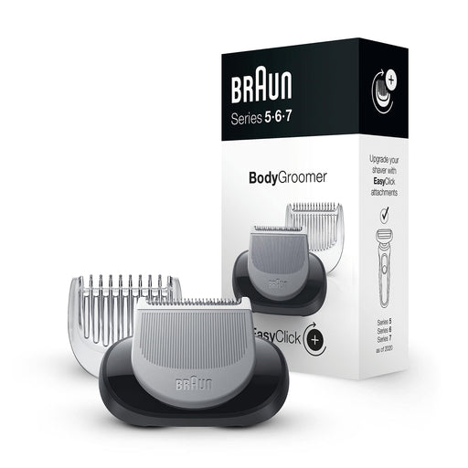 Braun EasyClick Body Groomer Attachment for Series 5, 6 and 7 Electric Shaver (New Generation)