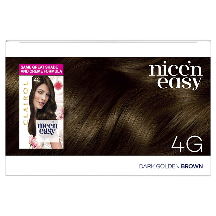 Nice & Easy Care Colour Dark Golden Brown 4G