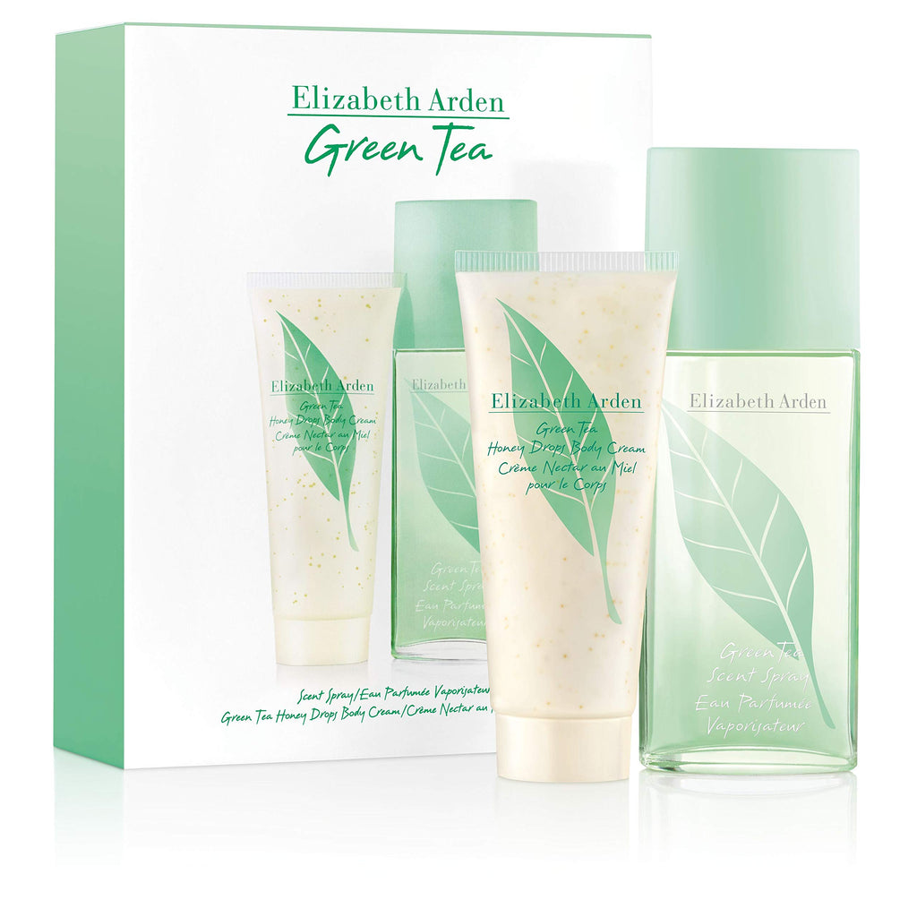 Elizabeth Arden Green Tea Gift Set 100ml EDT + 100ml Green Tea Honey Drops Body Cream