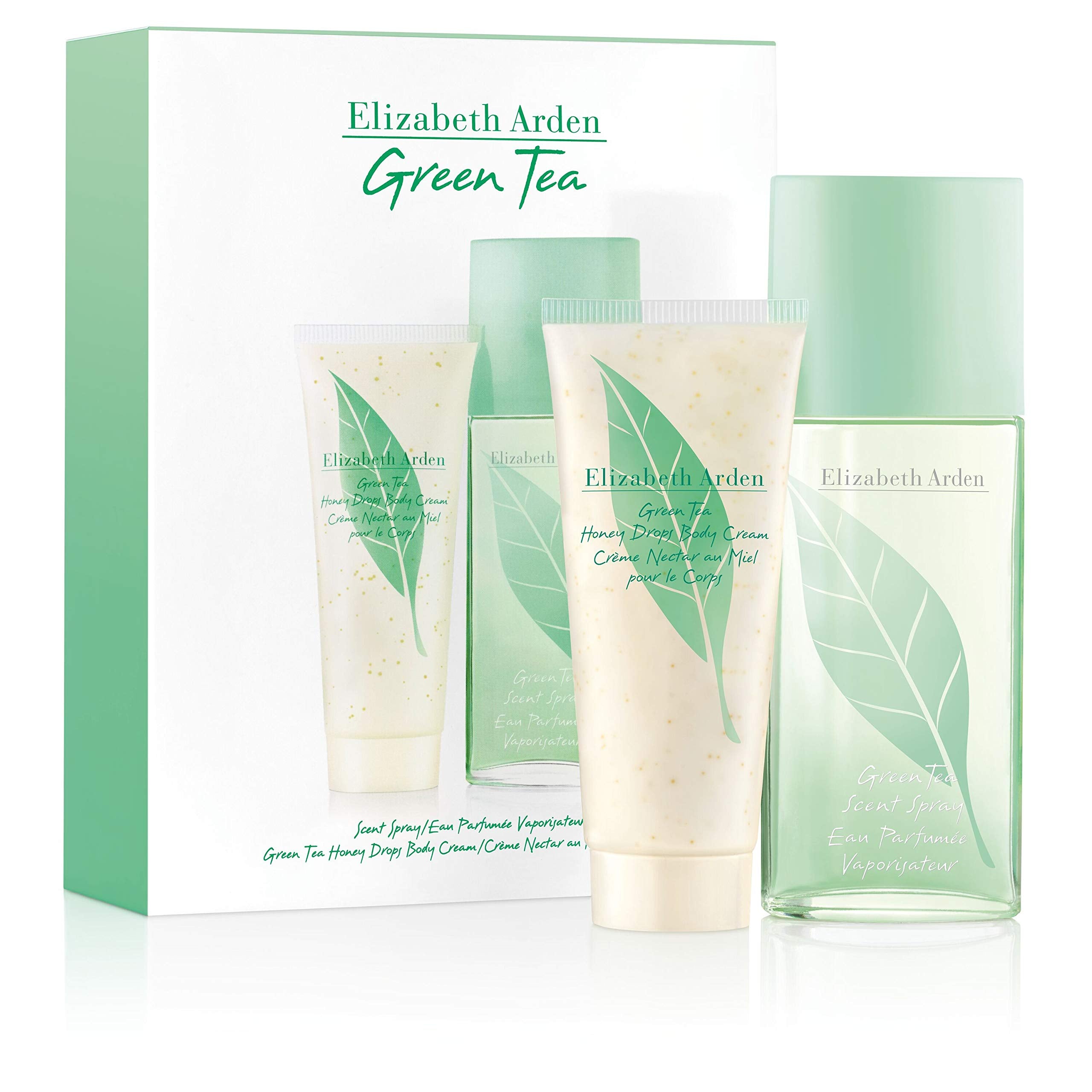 Elizabeth Arden Green Tea Gift Set 100ml EDT + 100ml Green Tea Honey Drops Body Cream
