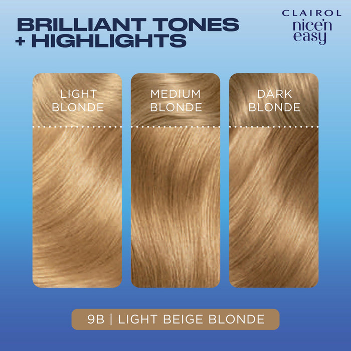 Nice & Easy Care Colour Light Beige Blonde 9B