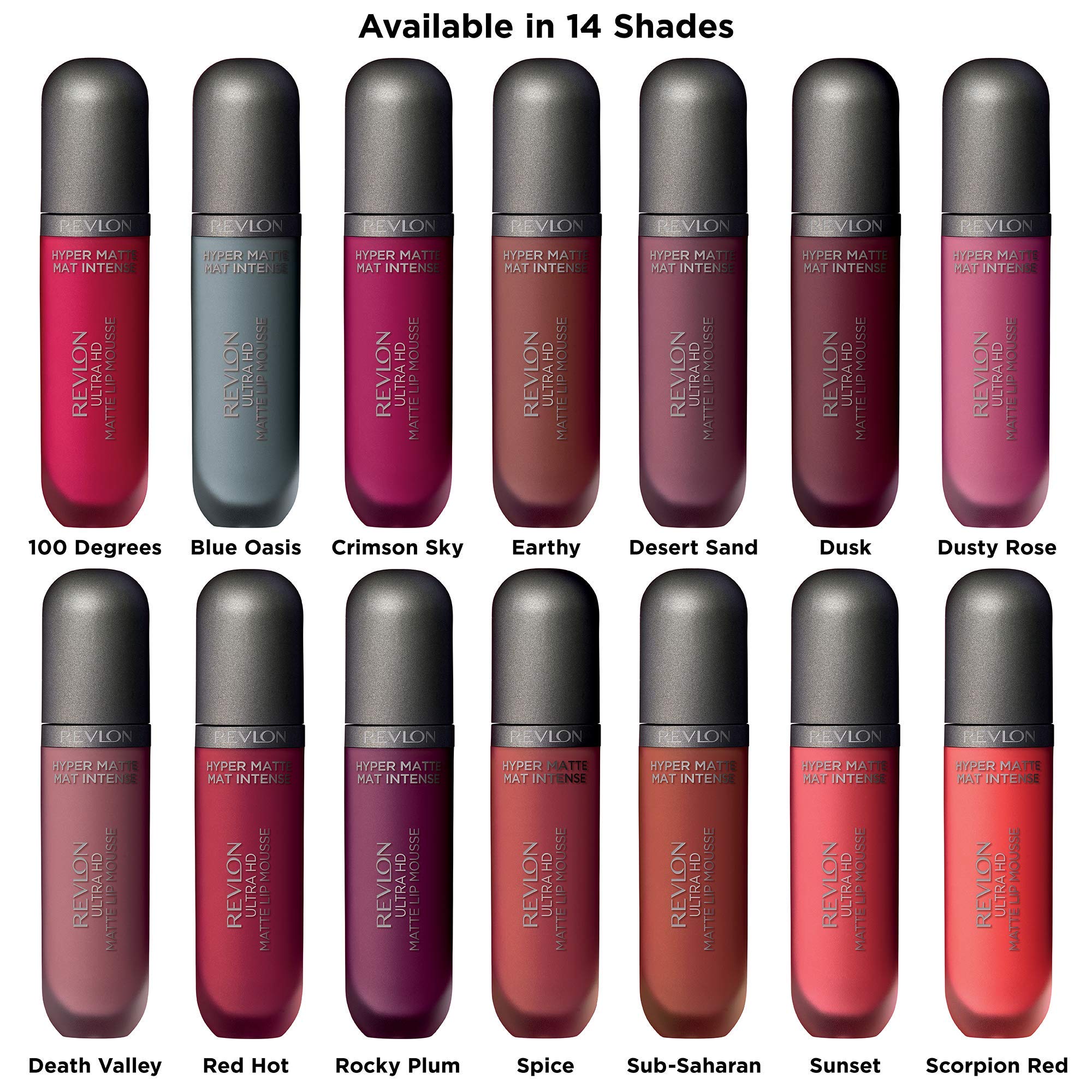 Revlon Ultra Hd Matte Lip Mousse 810 Sunset Liquid Lipstick 5.9ml