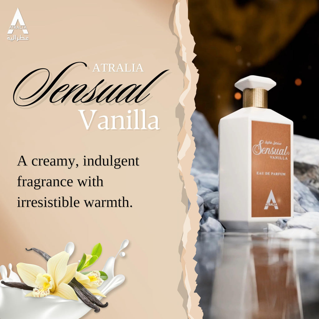 Atralia Sensual Vanilla Eau de Parfum 100ml Spray