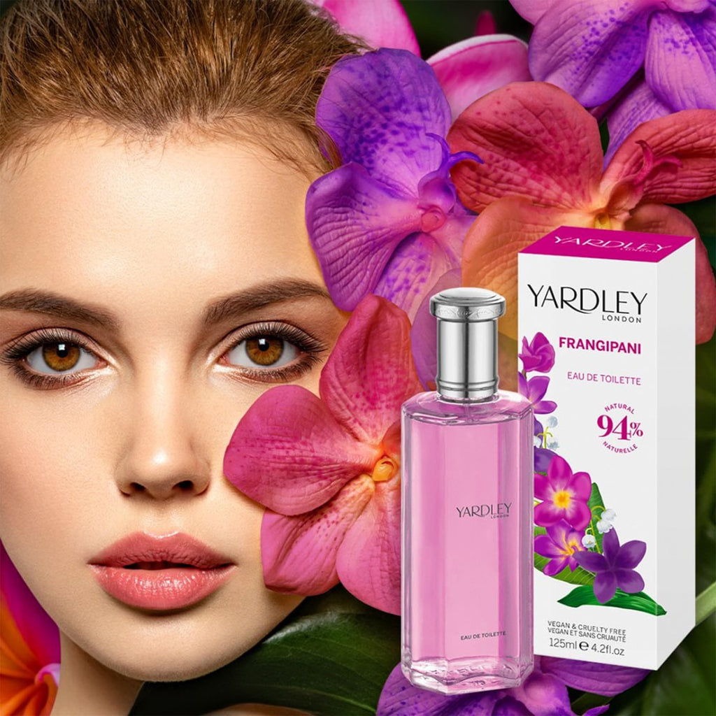 Yardley Frangipani Eau de Toilette 125ml Spray