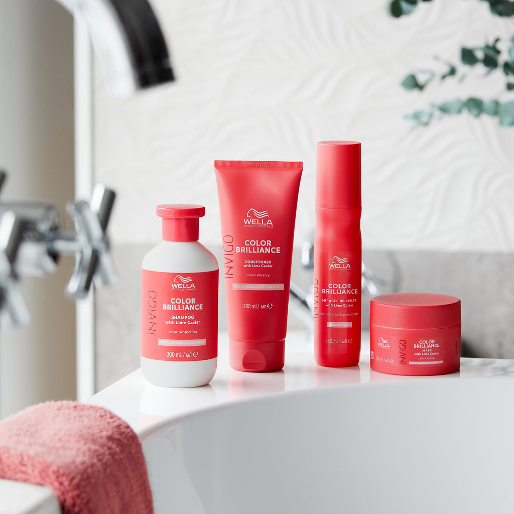 Wella Colour Brilliance Shampoo 300ml - Fine Hair