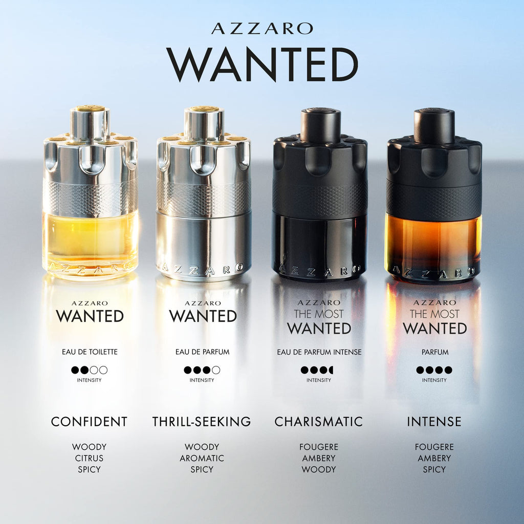Azzaro Wanted Eau de Parfum 100ml Spray - Fragrance at MyBeautyBoutique by Azzaro