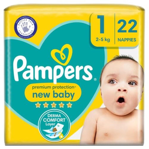 Pampers New Baby Carry Pack Nappies Size 1