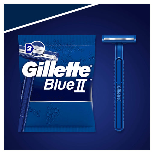 Gillette Blue II Disposable Razors Fixed Head