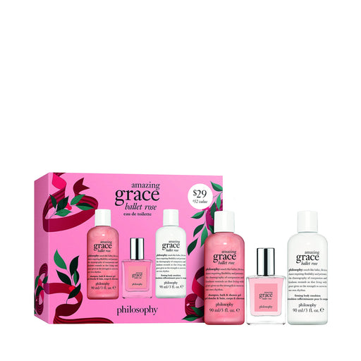 Philosophy Amazing Grace Ballet Rose 15Ml Gift Set