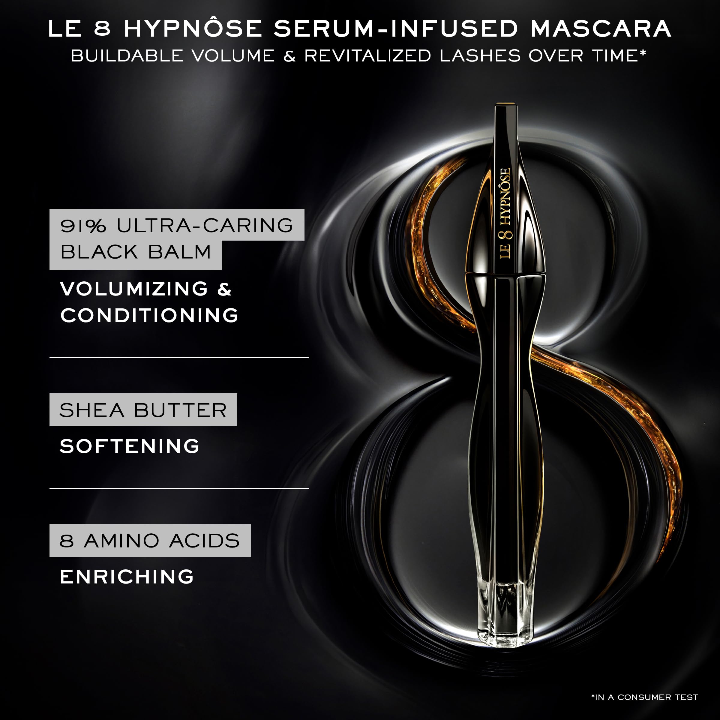 Lancôme Le 8 Hypnose Mascara 8ml - 01 Noir