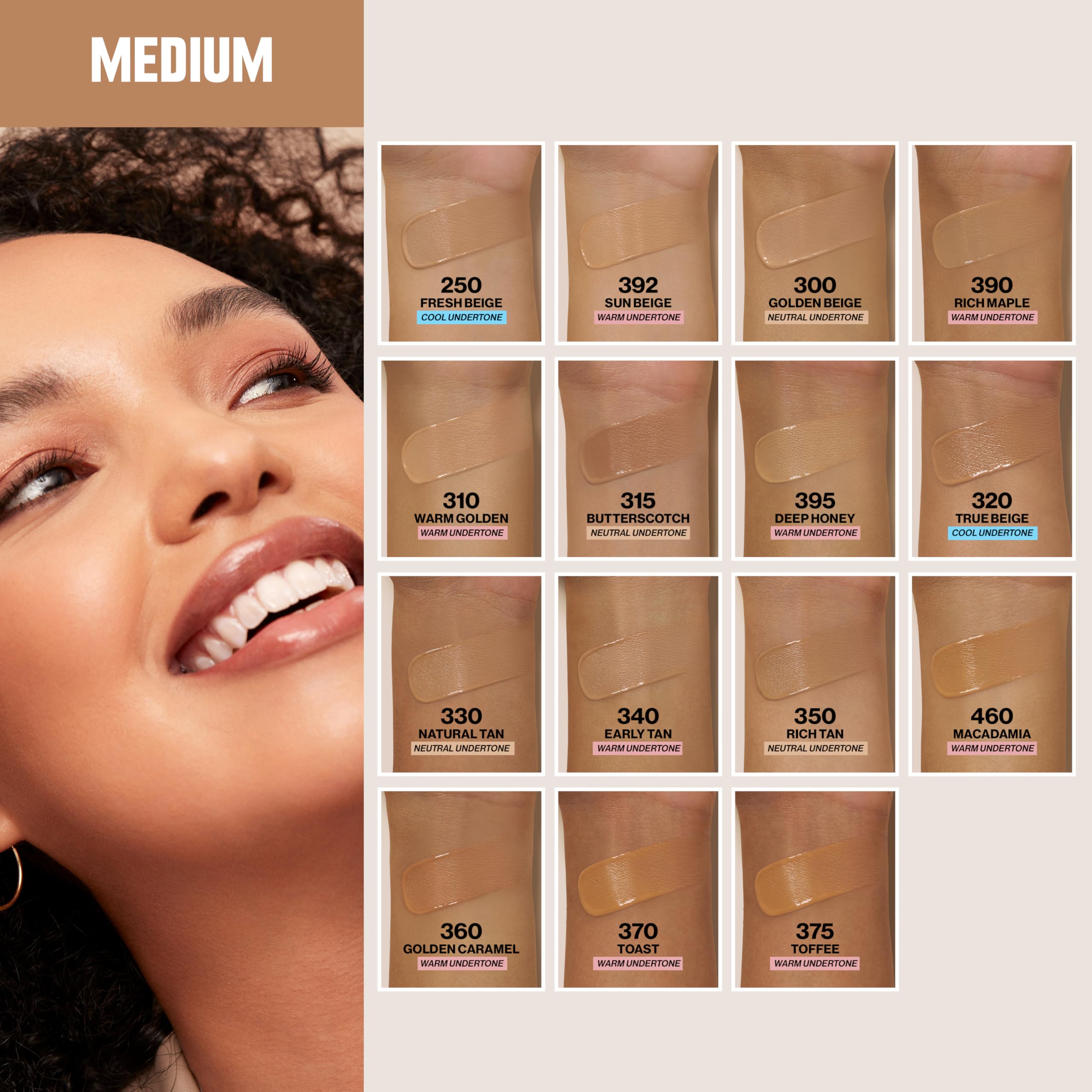 Revlon Colorstay 24Hrs 370 Natural Tan Liquid Foundation 30ml