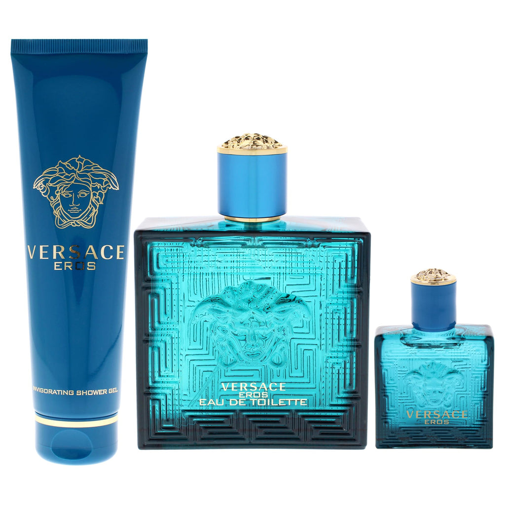 Versace Eros Energy Gift Set 100ml EDT + 150ml Bath & Shower Gel + 5ml EDT