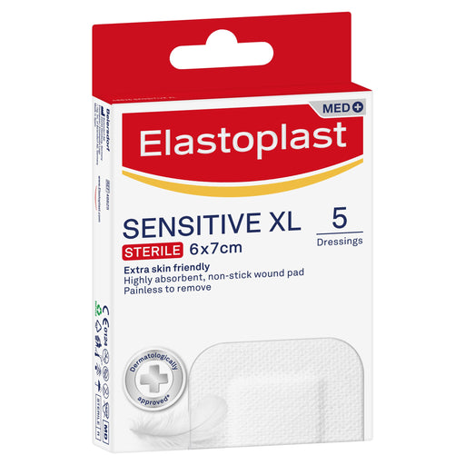 Elastoplast Sensitive XL Dressing 6x7cm